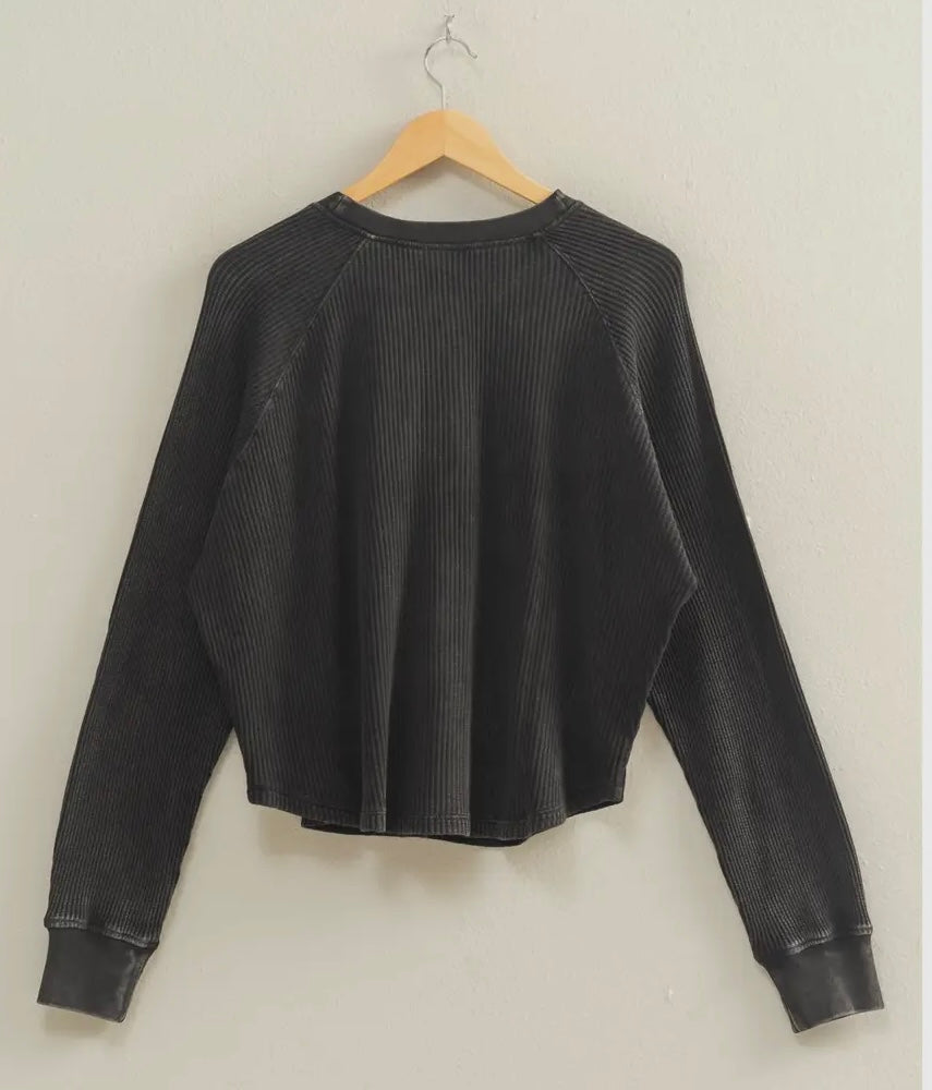 Hunter Waffle Knit Top