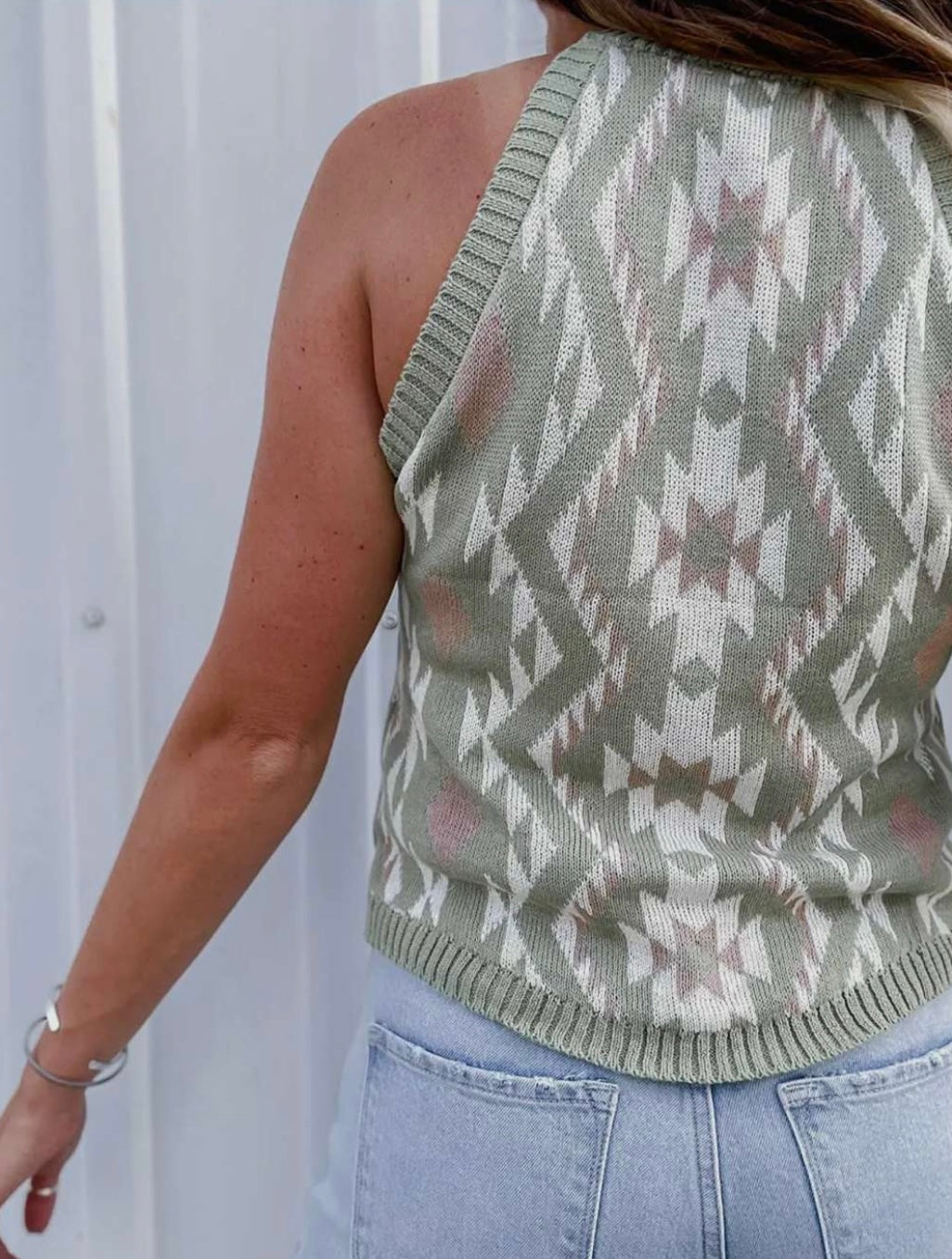 Tribal Knit Top