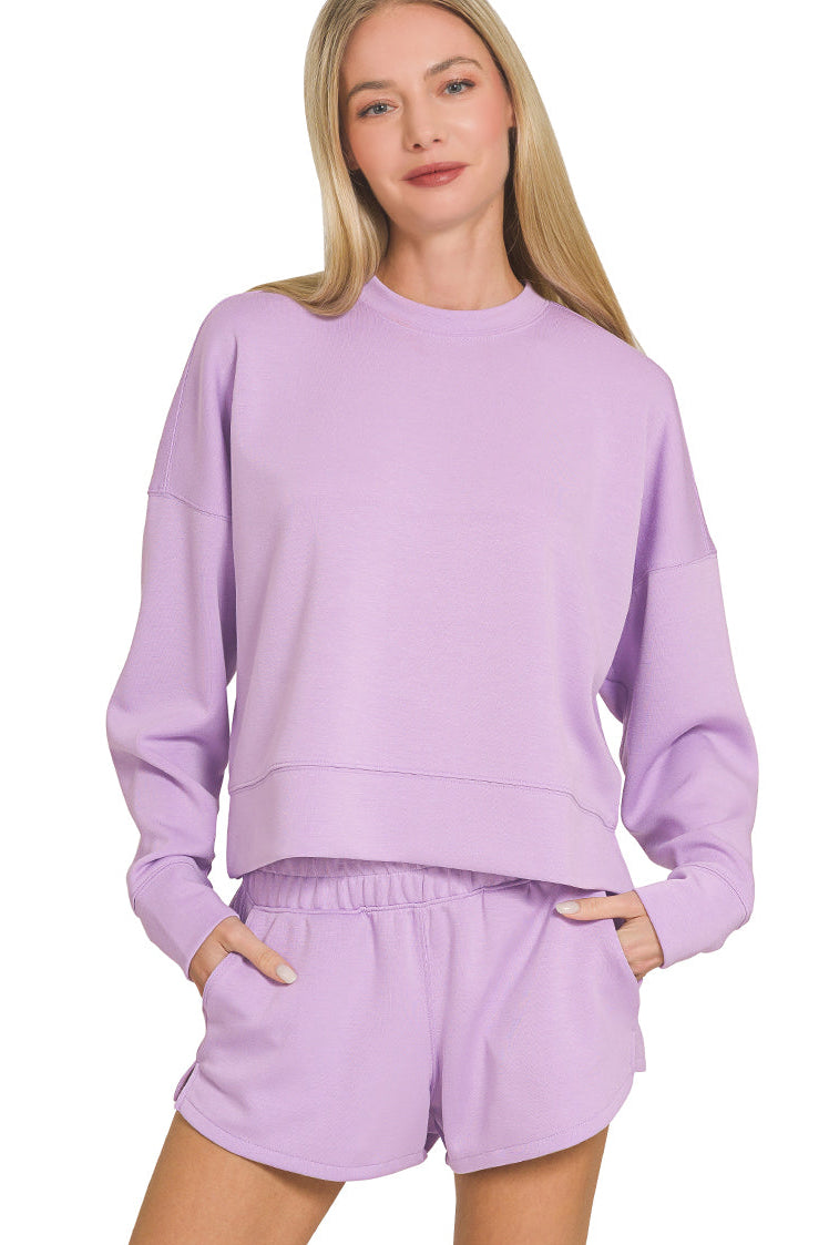 Scuba Long Sleeve Short Set