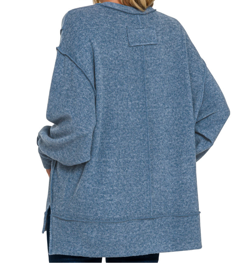 Side Slit Sweater
