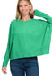 Brushed Sleeve Sweater