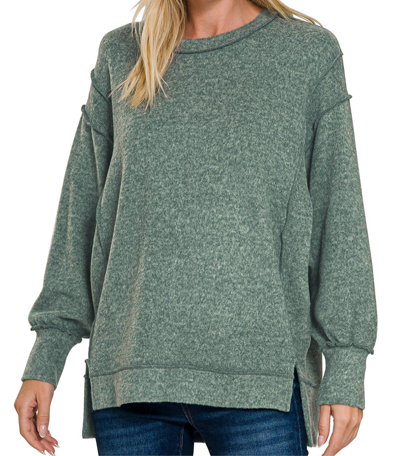 Side Slit Sweater