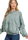 Acid Washed Fleece Jacket