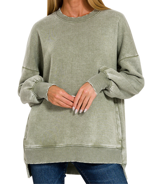 Vintage Wash Pullover