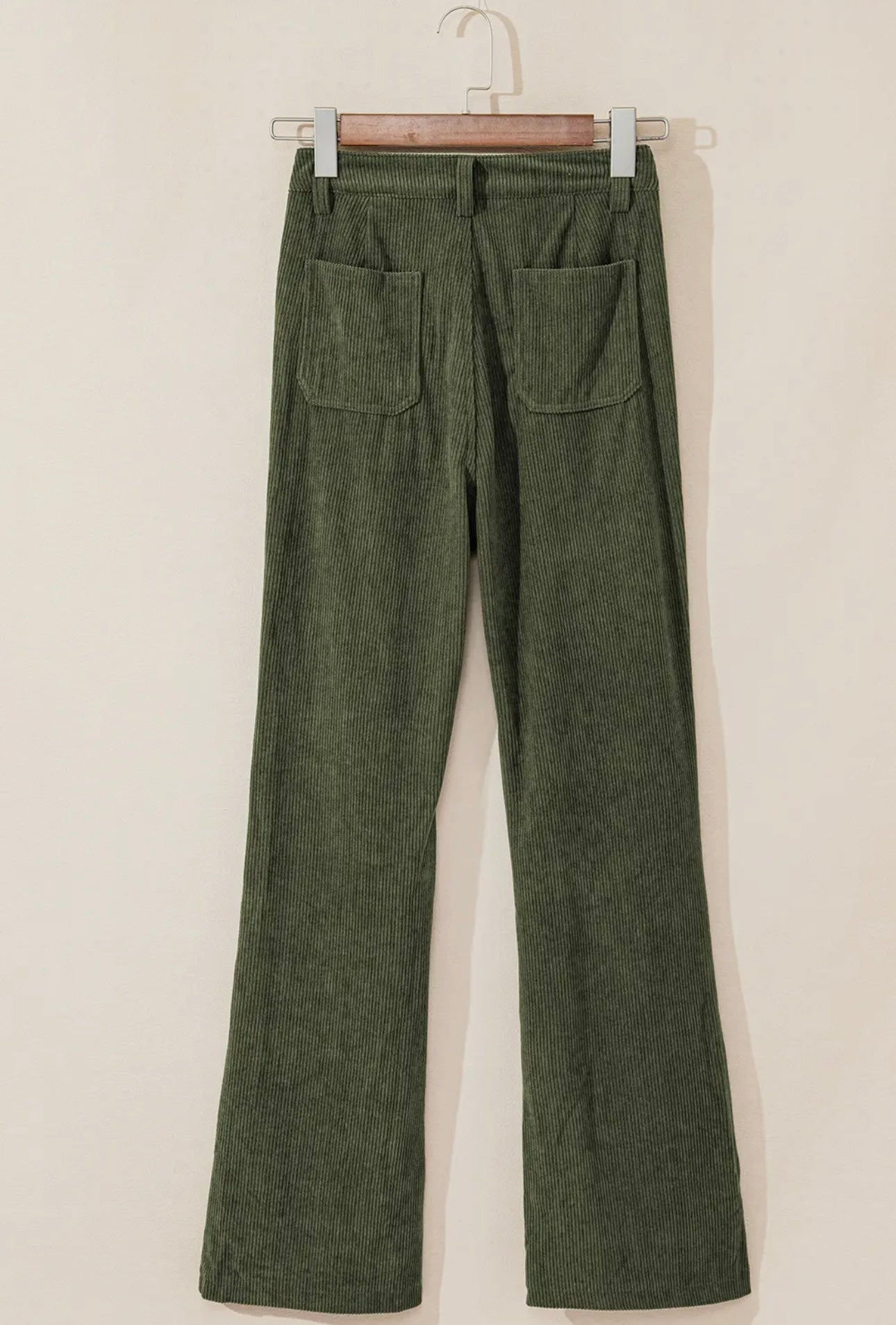 High Waisted Corduroy Pants