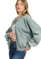 Acid Washed Fleece Jacket