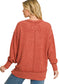 Side Slit Sweater