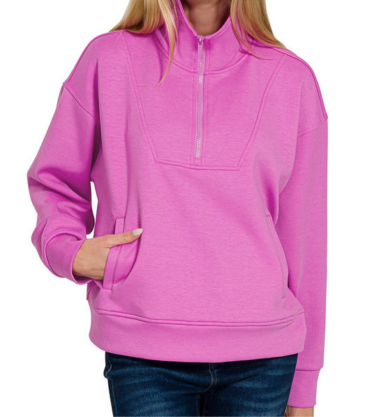 Scuba Half Zip Pullover