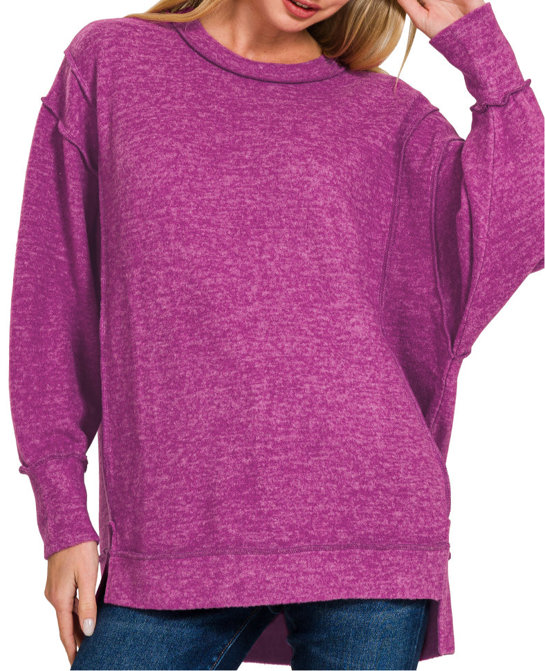 Side Slit Sweater