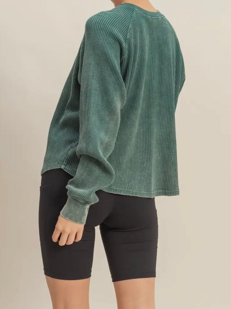Hunter Waffle Knit Top