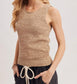 Textured Knit Tank Top