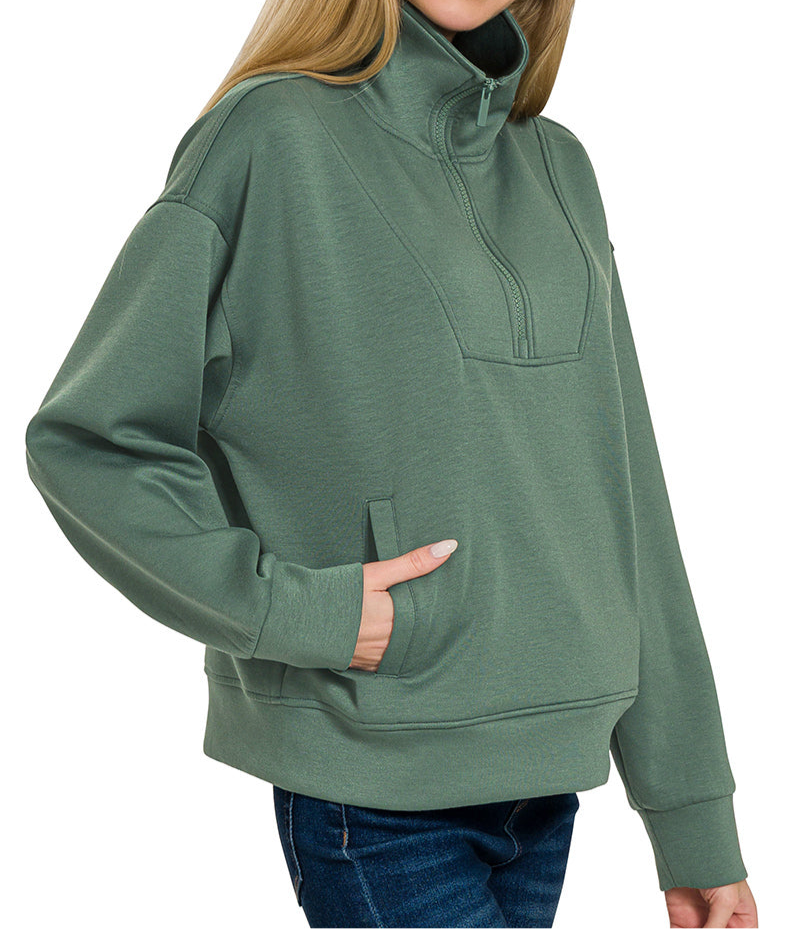 Scuba Half Zip Pullover