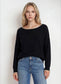 Trim Off Shoulder Sweater