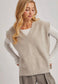 Oversized Knit Vest