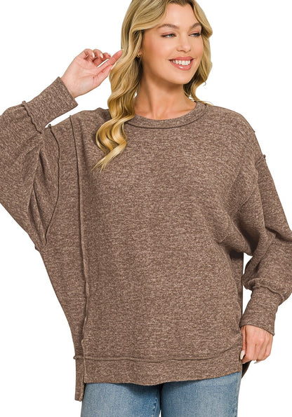 Side Slit Sweater