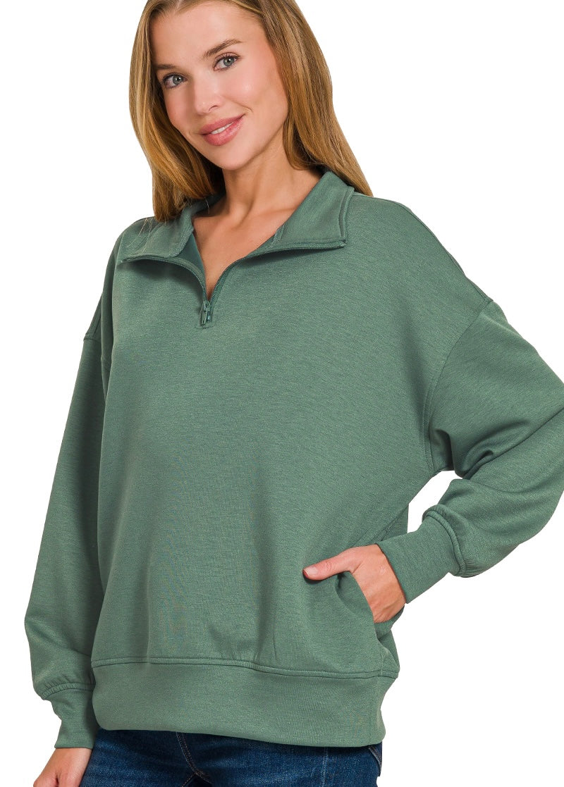 Scuba Half Zip Pullover