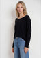 Trim Off Shoulder Sweater