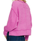 Harper Brushed Fleece Top