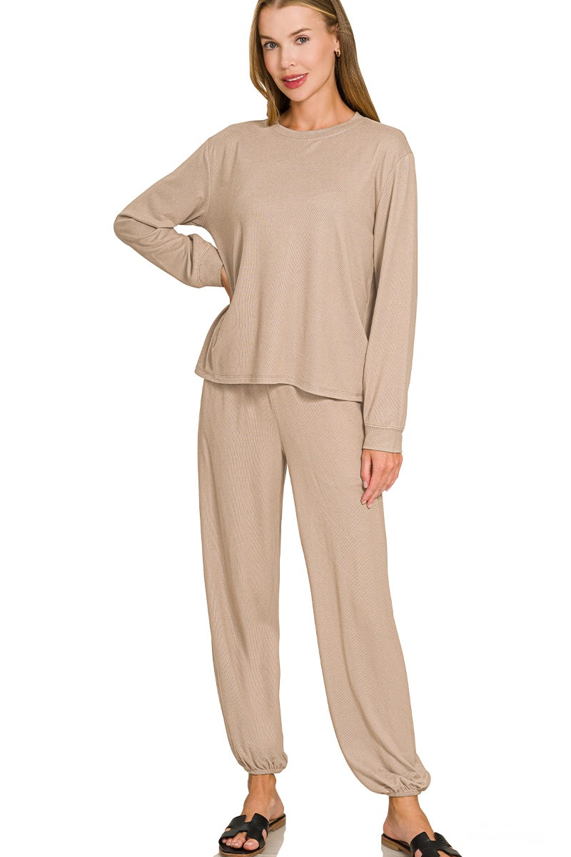 Long Sleeve Jogger Set