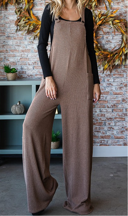 Ribbed Overall Jumper