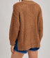 Thermal Henley Sweater Top