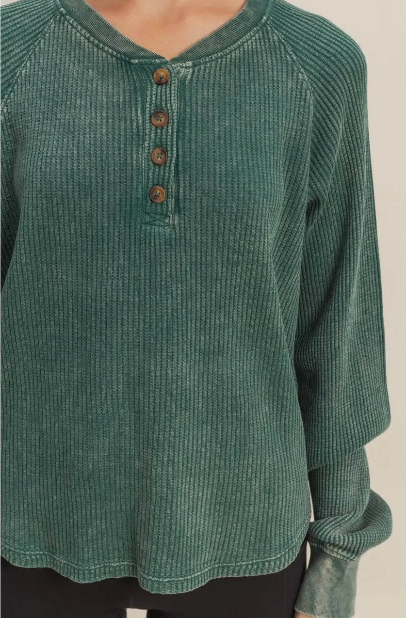 Hunter Waffle Knit Top