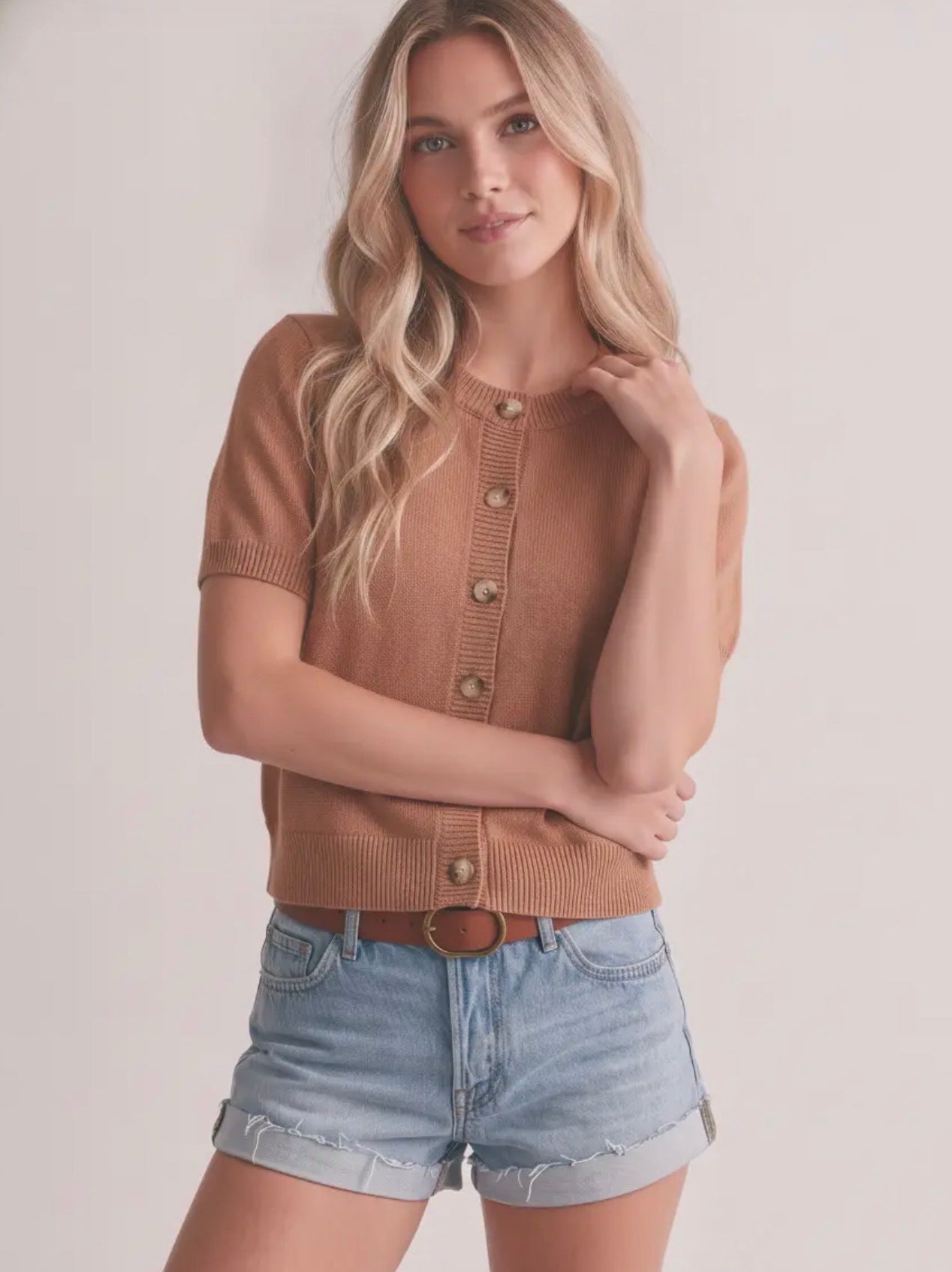 Button Down Top
