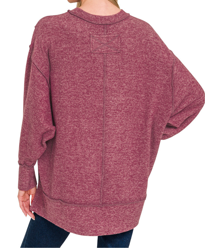 Side Slit Sweater