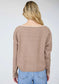 Trim Off Shoulder Sweater