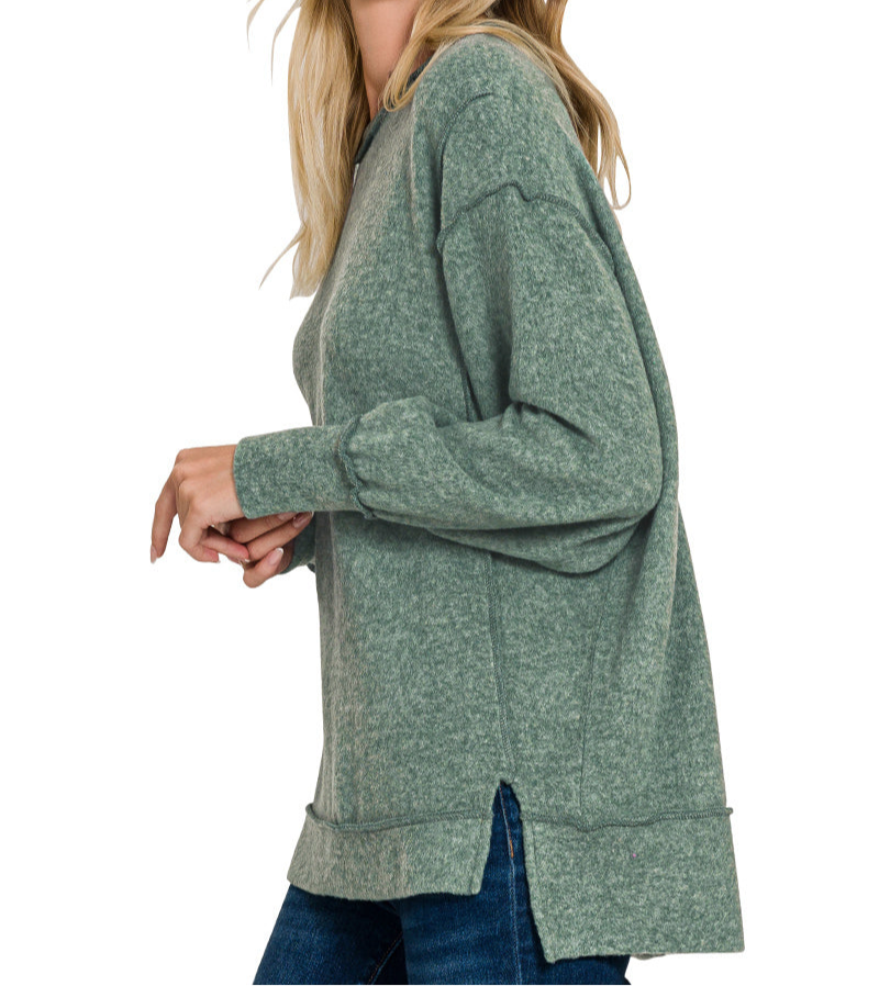 Side Slit Sweater