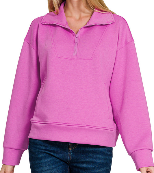 Scuba Half Zip Pullover