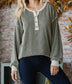 Zoe Contrast Trim Top