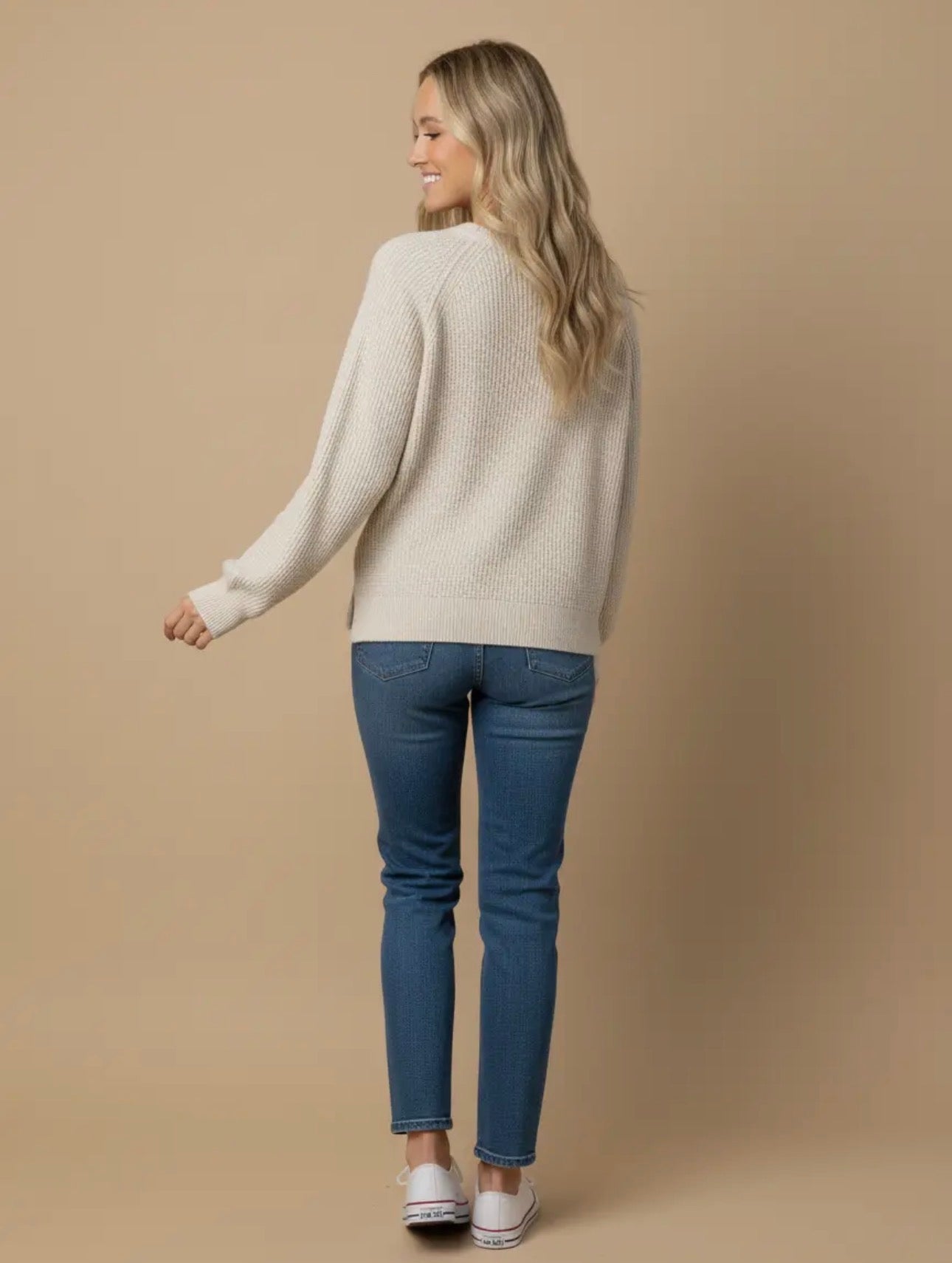 Corded Top with Slit