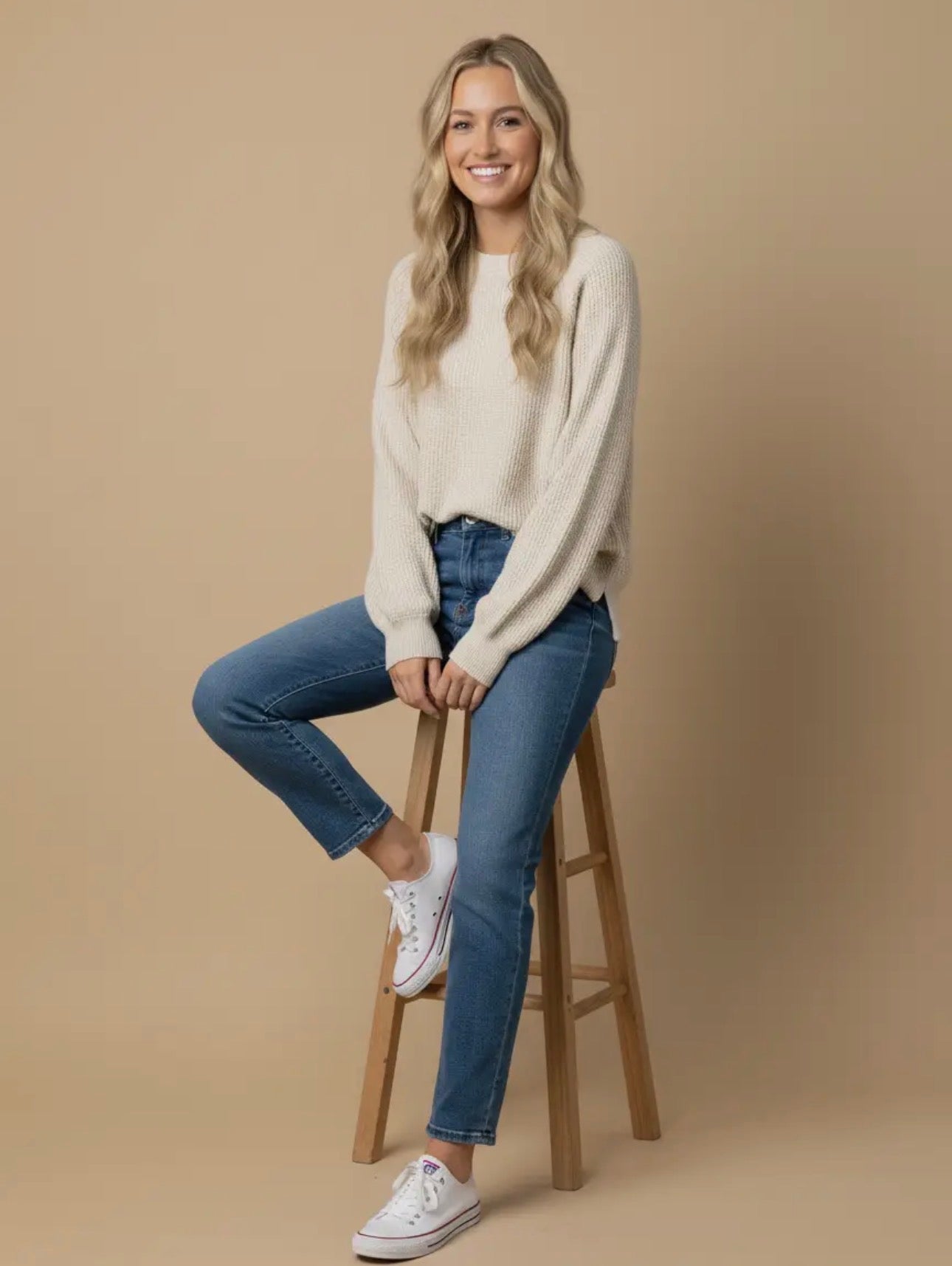 Corded Top with Slit