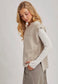 Oversized Knit Vest