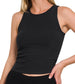 Padded Crop Tank