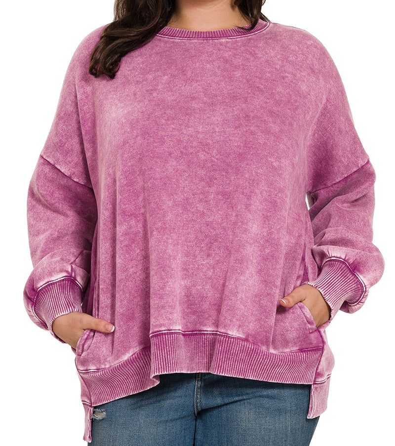 Vintage Wash Pullover