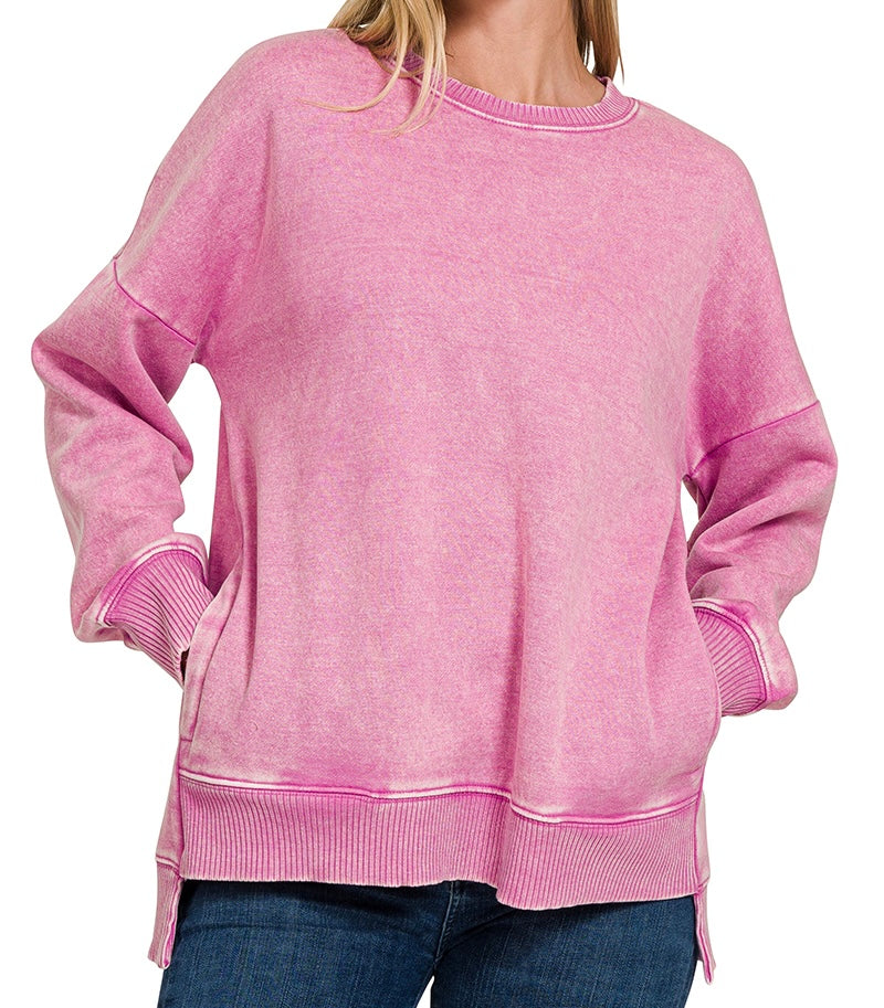 Vintage Wash Pullover