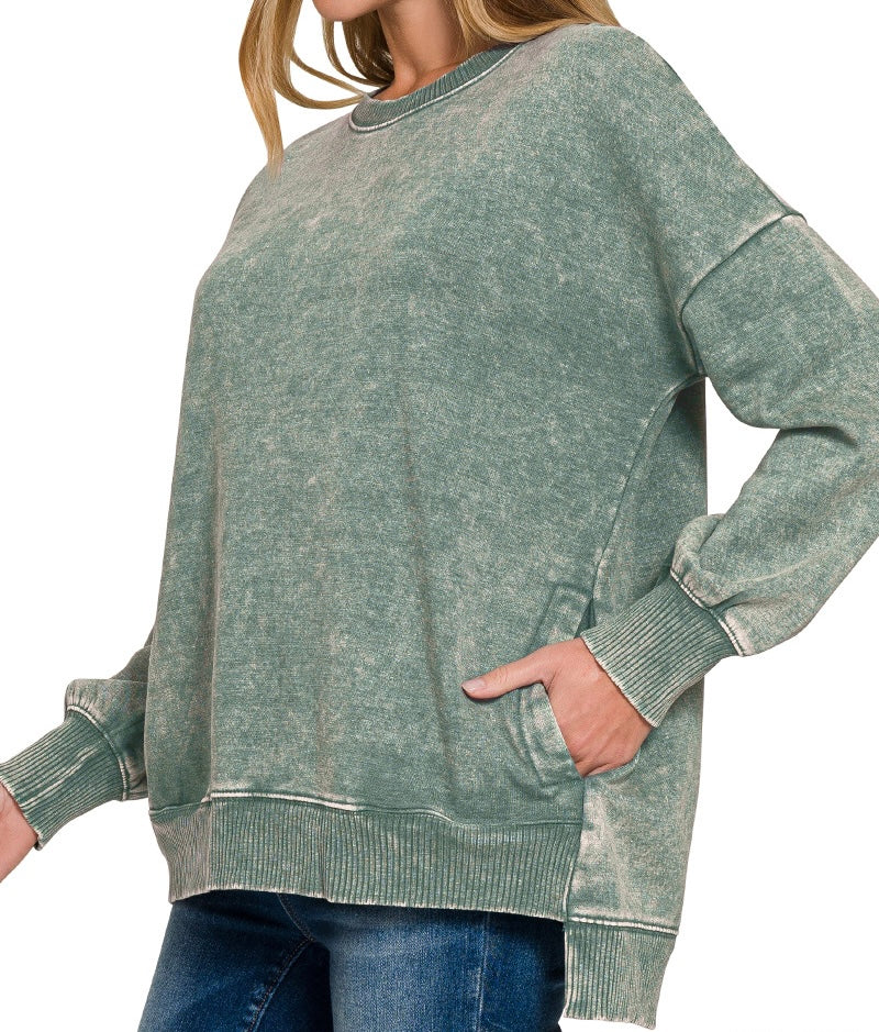 Vintage Wash Pullover