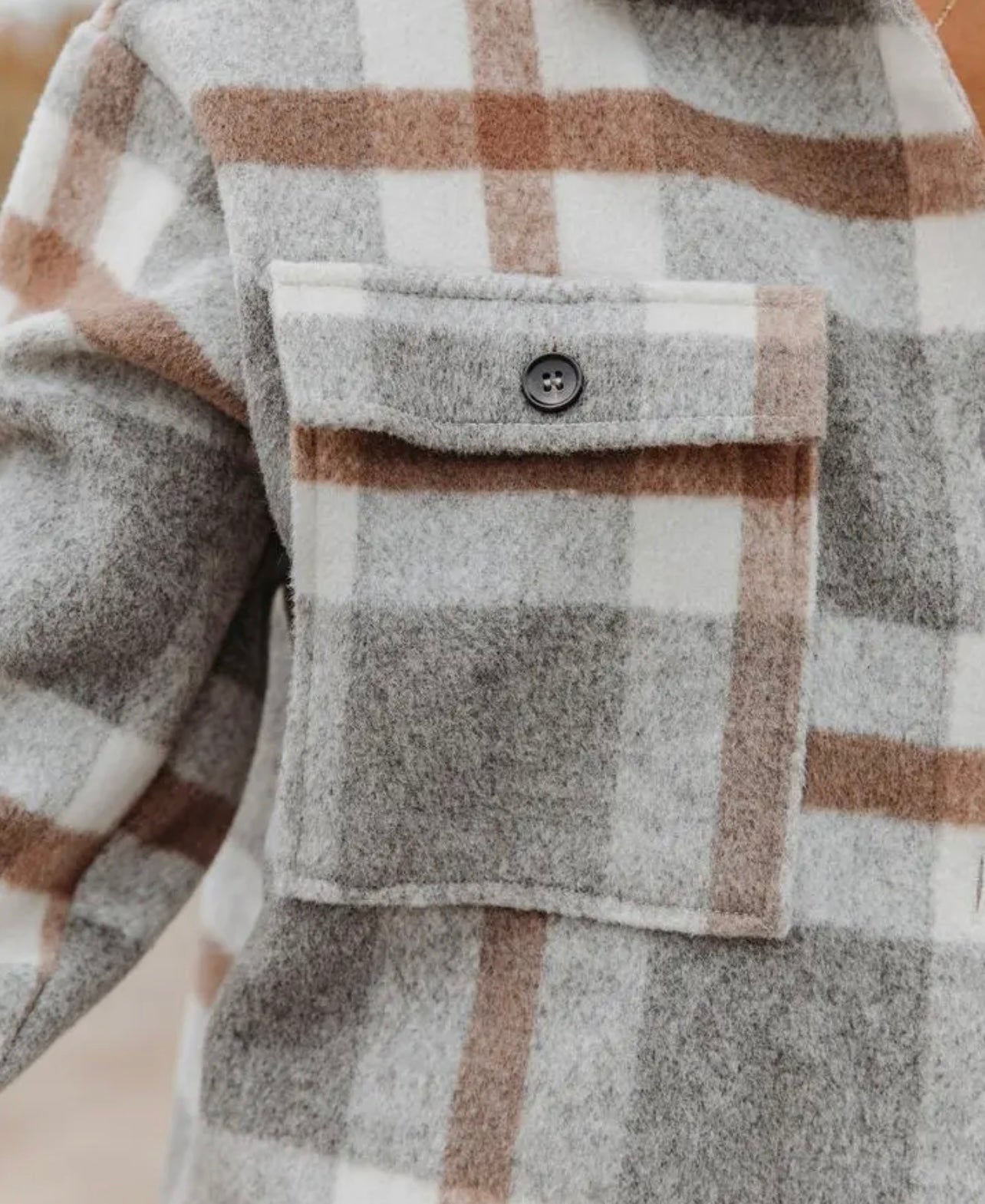 Plaid Button Flannel