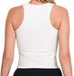 Padded Crop Tank