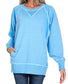 Pigment Dyed Pullover with Pockets